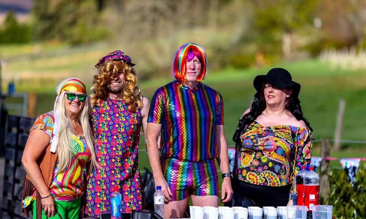 santababy100's tweet photo. In Scotland we take Ultra racing very seriously. #cateranUltra2019 #seriousstuff #checkpointmadness https://t.co/kvJ0xjbQn8