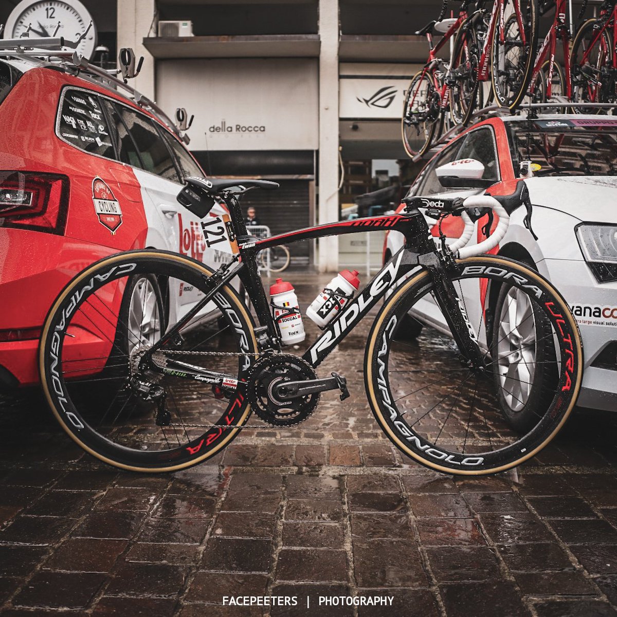lottocycling_'s tweet image. The @Ridley_Bikes #DeanFast deserved a little rest after yesterday's opening TT, time for the #NoahFast to shine today! #BeTOUGH