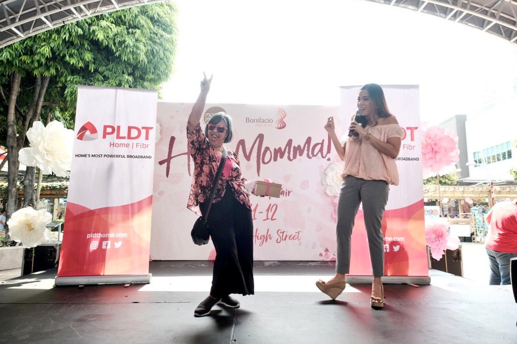 PLDTHome's tweet photo. It was a great day #ForAllMoms at the Hey Mommas event! Watch out for the next #MeaningfulConnection with our Mommy Mundo partners! https://t.co/ypfXILPaAF