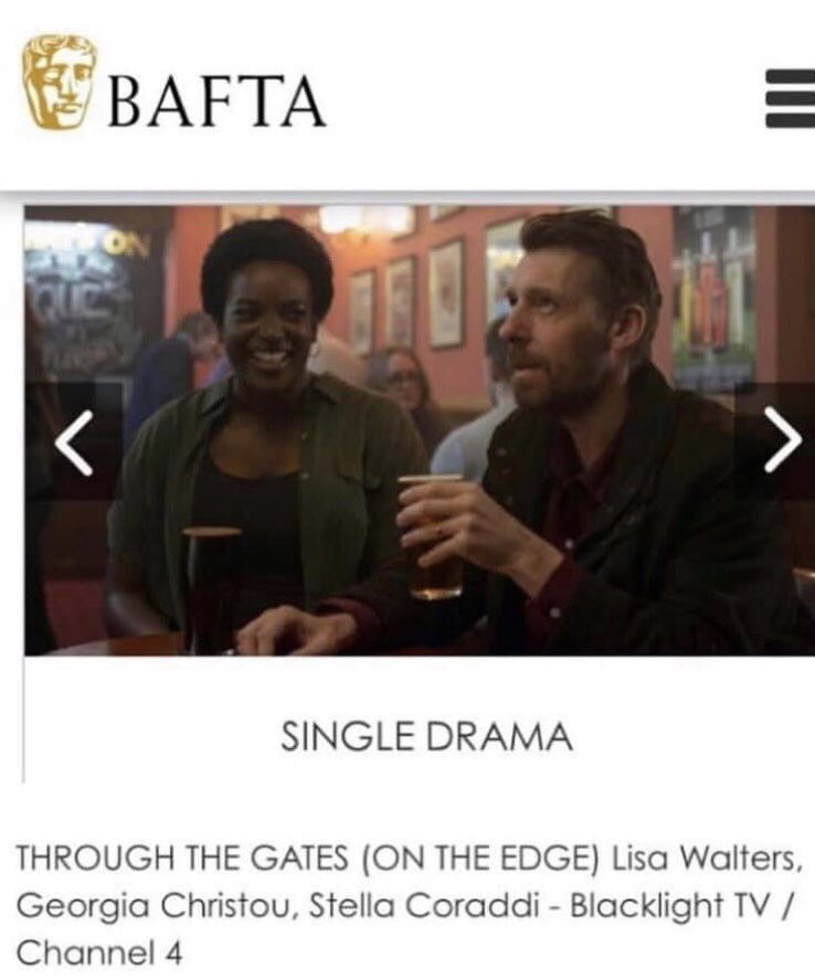 amevs5's tweet photo. Wishing all @Bafta nominees an amazing Night! Got everything 🤞for our #ThroughTheGates Team at Blacklight TV @Channel4 to bring home those Bafta Faces for #BestSingleDrama #BreakThroughTalent
@LisaLucid #GeorgiaChristou
#StellaCorradi #RiaZmitrowicz @wunmo @Cparks1976 et Al 🙌 https://t.co/AFVarJPQxN