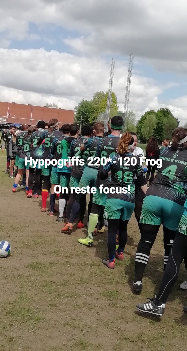 #EQC2019 #ParisFrogQuidditch