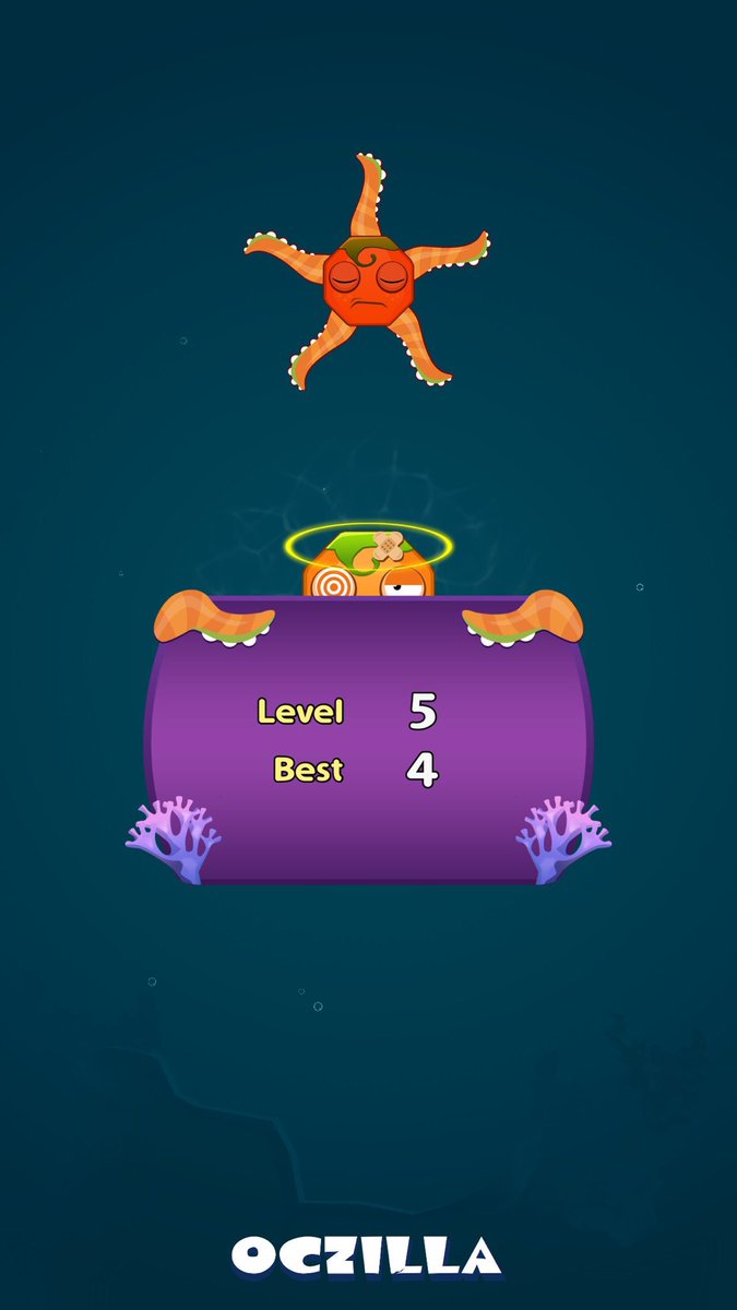 armsofparr's tweet image. LOL! I reached level 5 in Oczilla!!! 🐙 
#Oczilla 
bit.ly/Oczilla-iOS