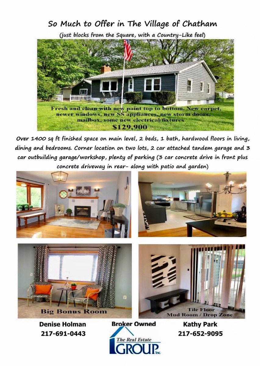 dholman34's tweet photo. 508 W Chestnut St Chatham  For Sale $129,900 https://t.co/VCoMIZ9YL9