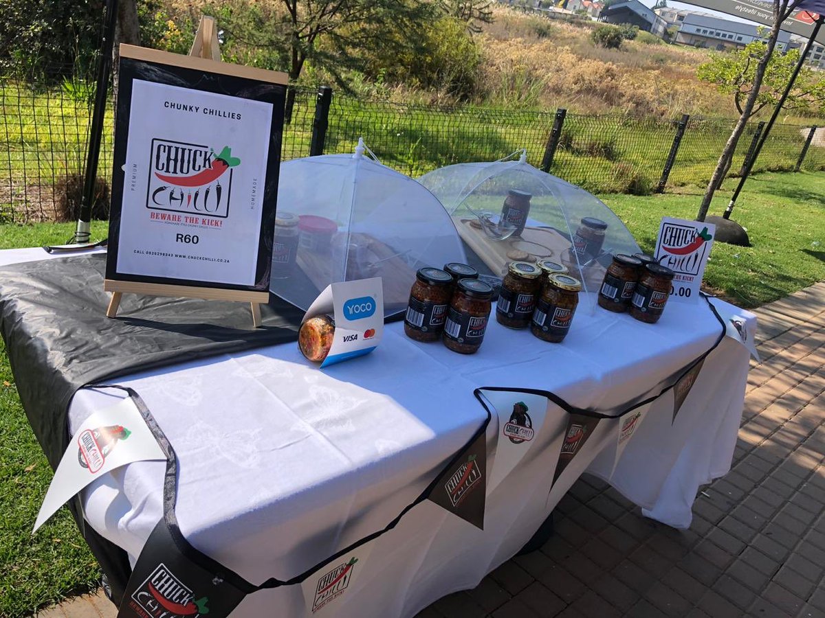 chuckchillifood's tweet photo. Calling all residents of the Carlswald Luxury Apartments. Come get a taste of the best chillies in SA!! We are in your hood. #ChuckChilli #ChuckSays #ItsChuckTime #BlackChuck #ChuckApproved  #chillirevolution #foodie #foodporn #madeinsa #buylocalza #supportsmallbusiness https://t.co/zAmAn2eFnO