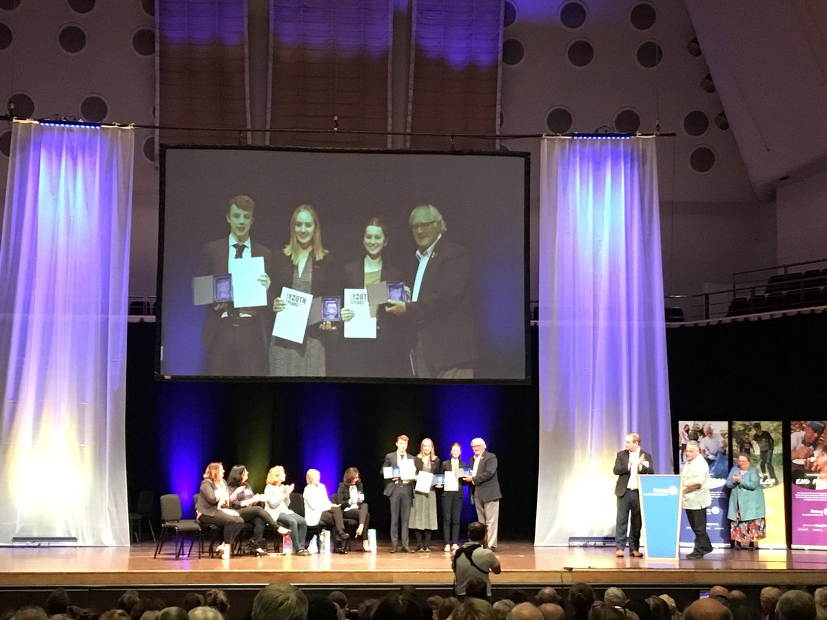 SimonEdmands's tweet photo. Congratulations to all the winners in this year’s #Rotary #Youth Speaks competitions and many thanks to @RotaryGBI for an excellent #RotaryConf2019 in #Nottingham - see you all next year in #Birmingham! 😃 #PeopleOfAction #RotaryEffect https://t.co/G9DmwxU0gr