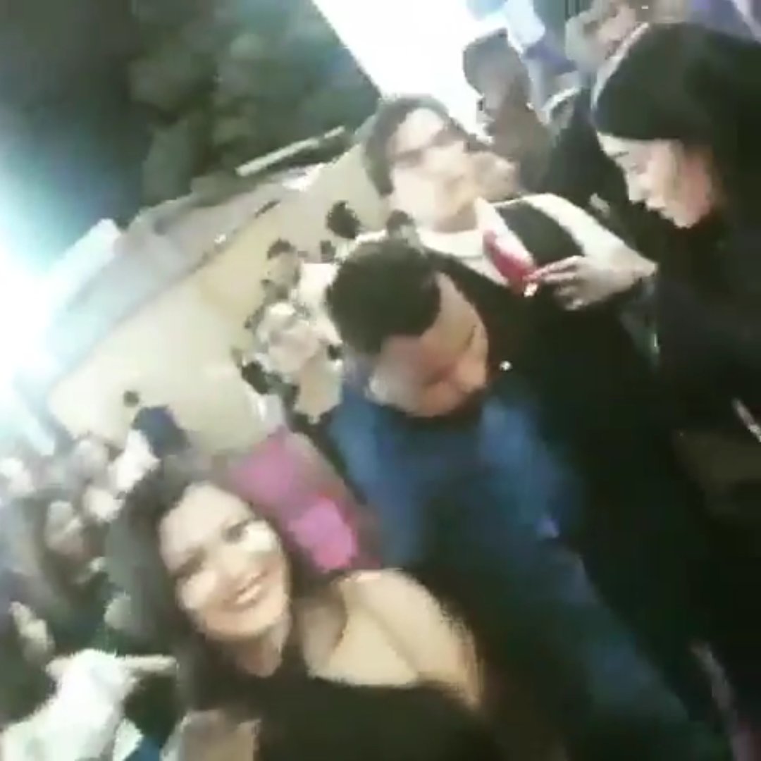 Protective-The crowd went crazy - you rarely see them together in public.Despite all the security he still held back, ensuring no one got too close to her & she kept looking back to make sure he was fine (I think she asked him to come front too) #yrkkh  #shivin  #shivinfeels
