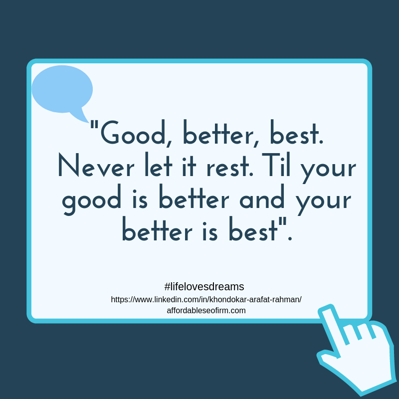 km_arafatrahman's tweet photo. #SEOexpert #digitalmarketer #socialmediamarketer
#inspiritionalquotes #motivationalquotes
#affordableseofirm #lifelovesdreams #searchengineoptimization
#entrepreneurship #entrepreneurslife #entrepreneurmindset
#entrepreneurquotes
Connect me👉https://t.co/cIXCQ7Xvpx https://t.co/FTih9jPCmk