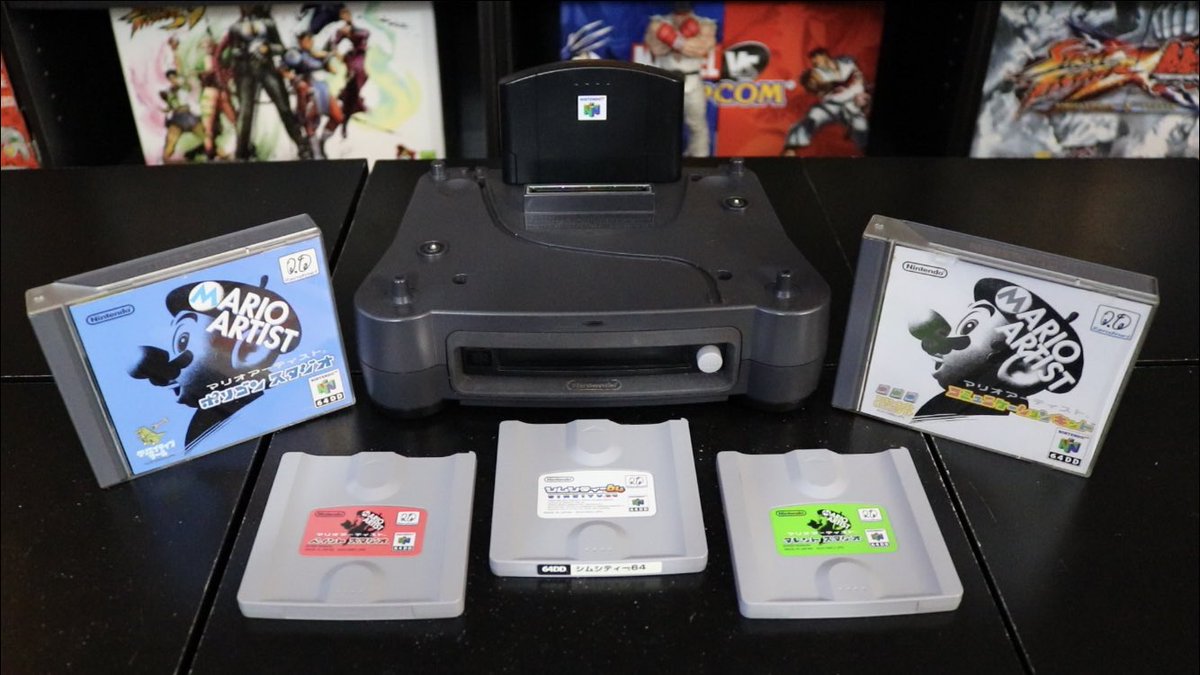GamerAhmer's tweet photo. Some #nintendo64dd Love! 😍#nintendo #nintendo64 #n64 #videogames #collection #gameroom #gamergirl #gamerahmer #gamingcommunity #games #gamer #gaming #retrocollect #retrocollector #retrocollective #mario #marioartist #simcity64 #sims #n64dd https://t.co/ZYwzZlCBAZ