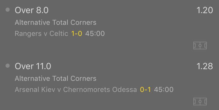 £25 -> £100 IN PLAY 💥💥

BET 3 

£45.45 -> 70.12