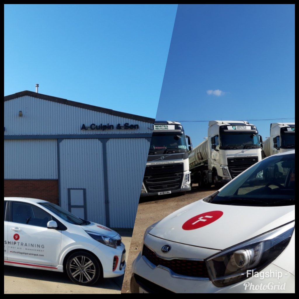 flagshippartner's tweet photo. Hope everyone is enjoying their #Sunny #SundayFunday.  It's a double training day for us for our #driver CPC #training. https://t.co/veJgRjExid