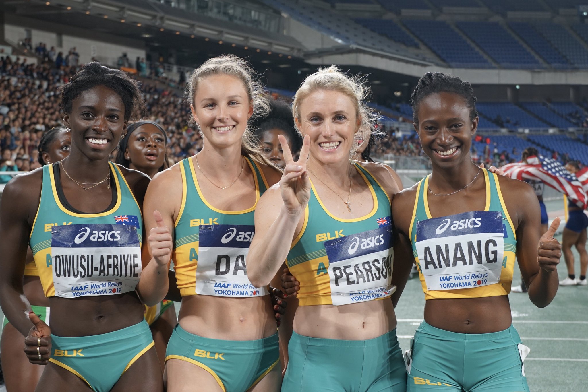 Athletics Australia on Twitter "The women’s 4x100m are sixth best in the world after their run