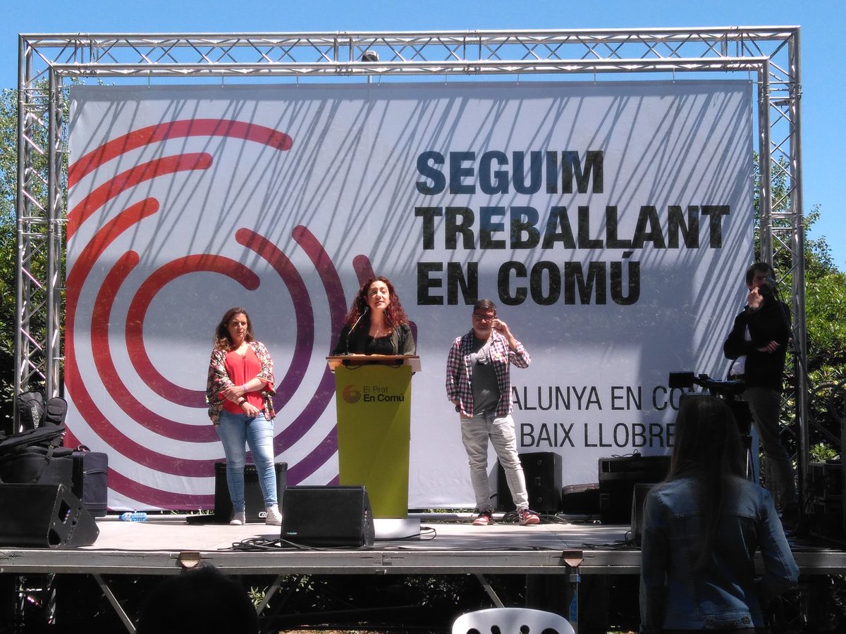 Avui al Prat de Llobregat seguim treballant en comú des de les candidaturas de <a href="/ComunsBaix/">Comuns Baix Llobregat</a> per fer ciutats més justes, feministes i sostenibles! #OrgulldelBaix #encomuguanyem