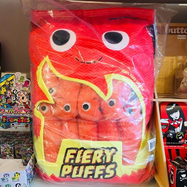 fiery puffs