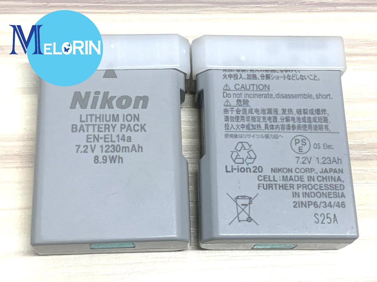 MELORINshop's tweet photo. [พร้อมส่ง] แบต Lithium ion EN-EL14a กล้องนิคอนประกันศูนย์ แท้ 100% มือสองค่ะ
ใช้เอง เปลี่ยนกล้องเลยขายต่อ นานหลายเดือนนำออกมาใช้ที เก็บในกล่องดูดความชื้นตลอด
💸ก้อนละ 590บาท ซื้อคู่ 1,100
📮ค่าส่ง 40/60 
💜สั่งซื้อDMค่ะ
#MELORINshop
#Nikon #BatteryPack #แบตกล้องนิคอน #ของแท้100% https://t.co/L2VReZTa5I