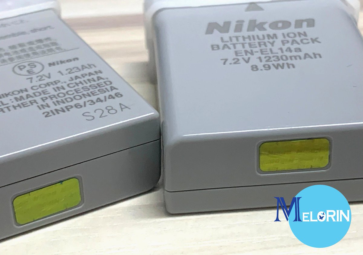 MELORINshop's tweet photo. [พร้อมส่ง] แบต Lithium ion EN-EL14a กล้องนิคอนประกันศูนย์ แท้ 100% มือสองค่ะ
ใช้เอง เปลี่ยนกล้องเลยขายต่อ นานหลายเดือนนำออกมาใช้ที เก็บในกล่องดูดความชื้นตลอด
💸ก้อนละ 590บาท ซื้อคู่ 1,100
📮ค่าส่ง 40/60 
💜สั่งซื้อDMค่ะ
#MELORINshop
#Nikon #BatteryPack #แบตกล้องนิคอน #ของแท้100% https://t.co/L2VReZTa5I