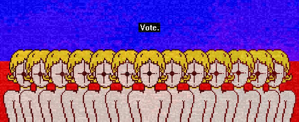 8bitfiction's tweet photo. Our vote is important. 🇵🇭 https://t.co/cDsA0XuWgM