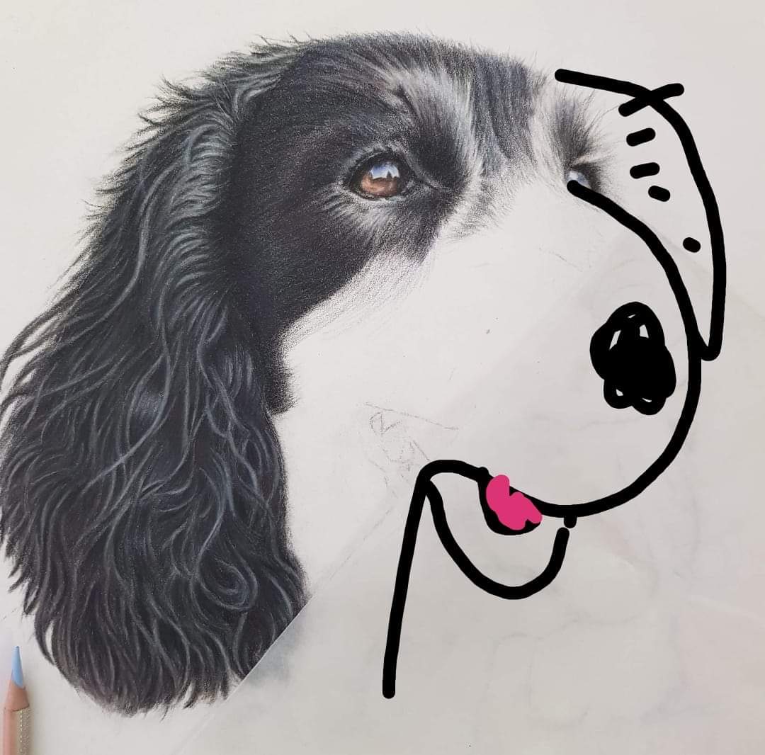 LifeAndPencils's tweet photo. Latest portrait got finished 🤔 Has a certain 'feel' to it....... https://t.co/eqT2w6zfeX