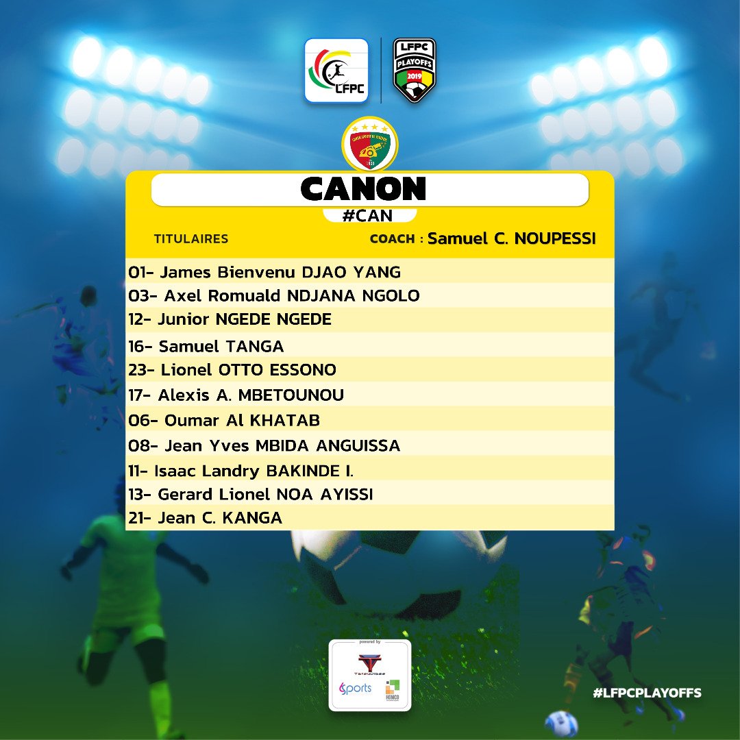 homco_online's tweet photo. #LFPCplayoffs (L2 Top) les compos pour le match
Canon # Panthère
#CANNDE 
@lfpc_fr 
@MTNC_Care 
@CRTV_web https://t.co/58i7Tv1VX2