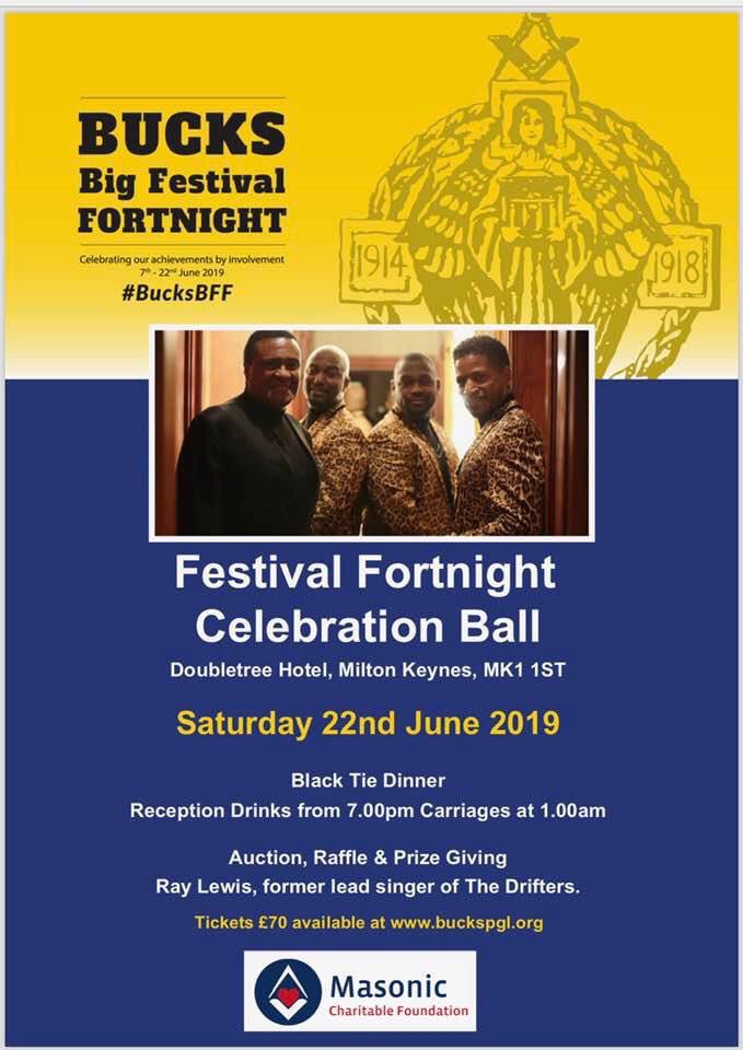 Just under 8 weeks to go until the amazing Mid-Festival Ball. Over 350 places already reserved in what will be a fantastic evening with Ray Lewis former lead singer of The Drifters and other guests. Tell your friends and bring them along to join our Celebration Event. #BBFF