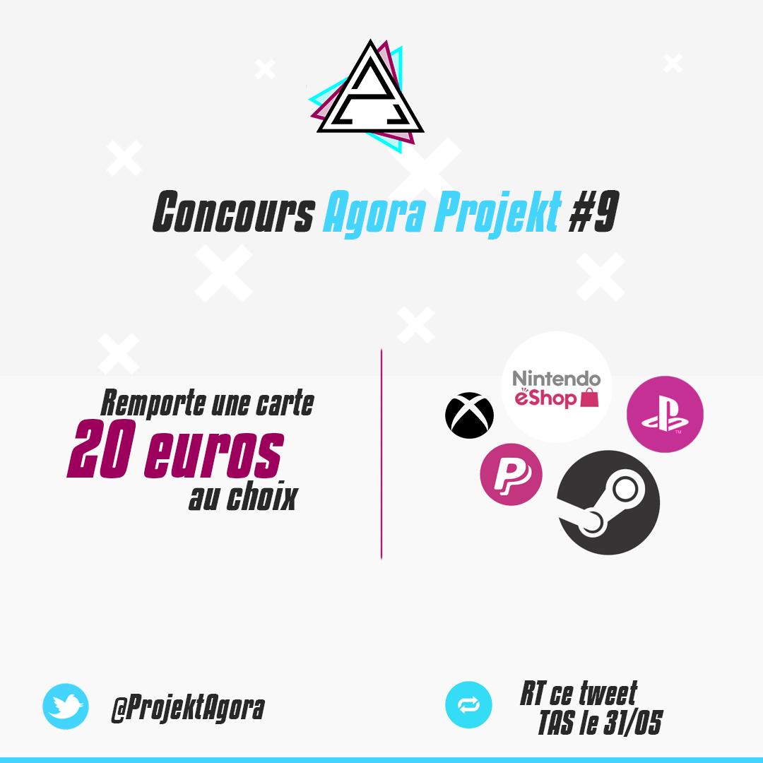 AGPEsport's tweet photo. 9eme #concours avec @AGPEsport 

Remporte une fois de plus 20€ valable sur #steam #xbox #playstation #eshop et #paypal 

#RT et #follow  pour participer 

Bonne chance à tous, les loulous 😍

#concours #giveaway #jeuxvideo #esport #tas #giveaways #webtv #twitch https://t.co/9alPnSUE8H