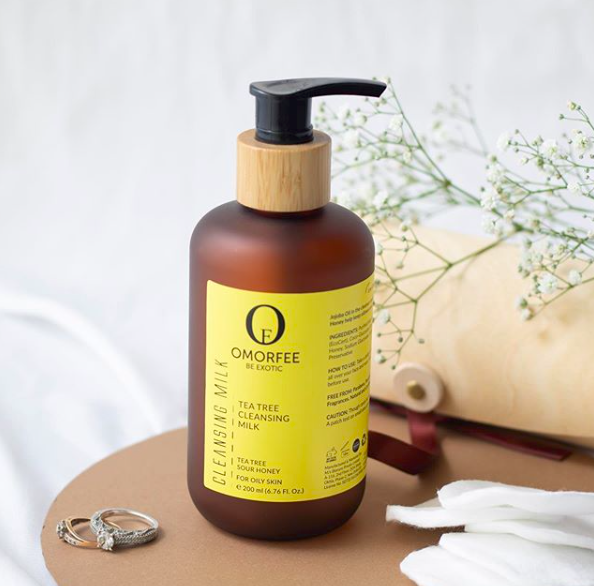 tea tree cleansing milk