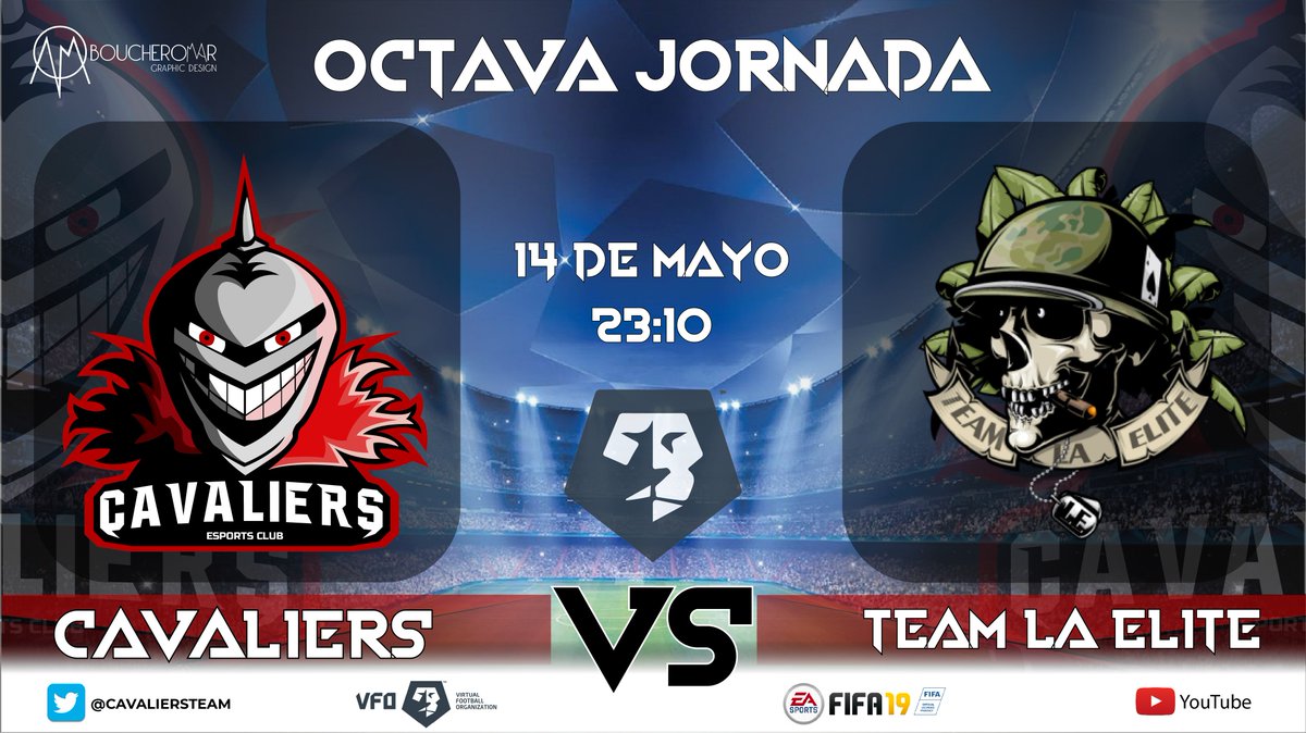 CavaliersEC's tweet photo. ⚠HEY CABALLEROS⚠ esperamos que vaya bien, porque hoy juega nuestro gran equipo de FIFA, tenéis que saber que contra más animéis a nuestro equipo mejor se sentirán al saltar al terreno de juego. ¡A animar y a ganar! 🔝❗
🕘 - 23:10
🔊 - https://t.co/iaXJ9Ae2DS
#GOCAVLS #OFICIAL https://t.co/nmqeA2GzuV