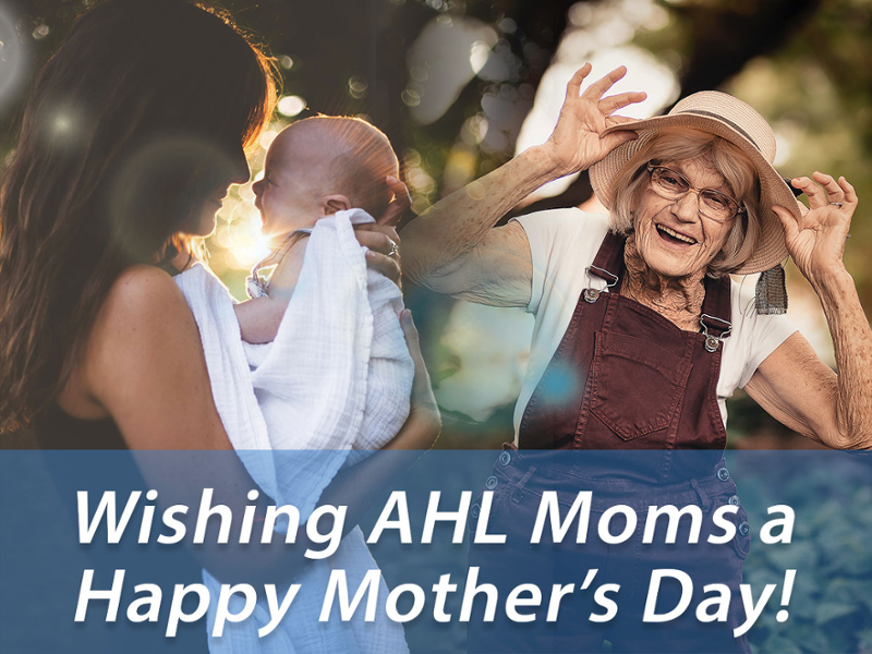 Wishing AHL Moms a #HappyMothersDay! We appreciate everything you do!🌷
