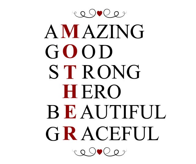 Sending a special note of appreciation to all the mothers around the world.  Words can never fully capture all the wonderful things you are and do.  Happy Mother's Day!
