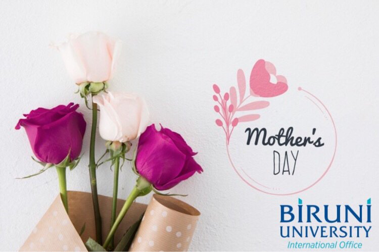 Biruniintoffice's tweet photo. Happy Mother’s Day ❤️💐 #biruniuniversity #mothersday #HappyMothersDay https://t.co/ajhG6LC0Kk