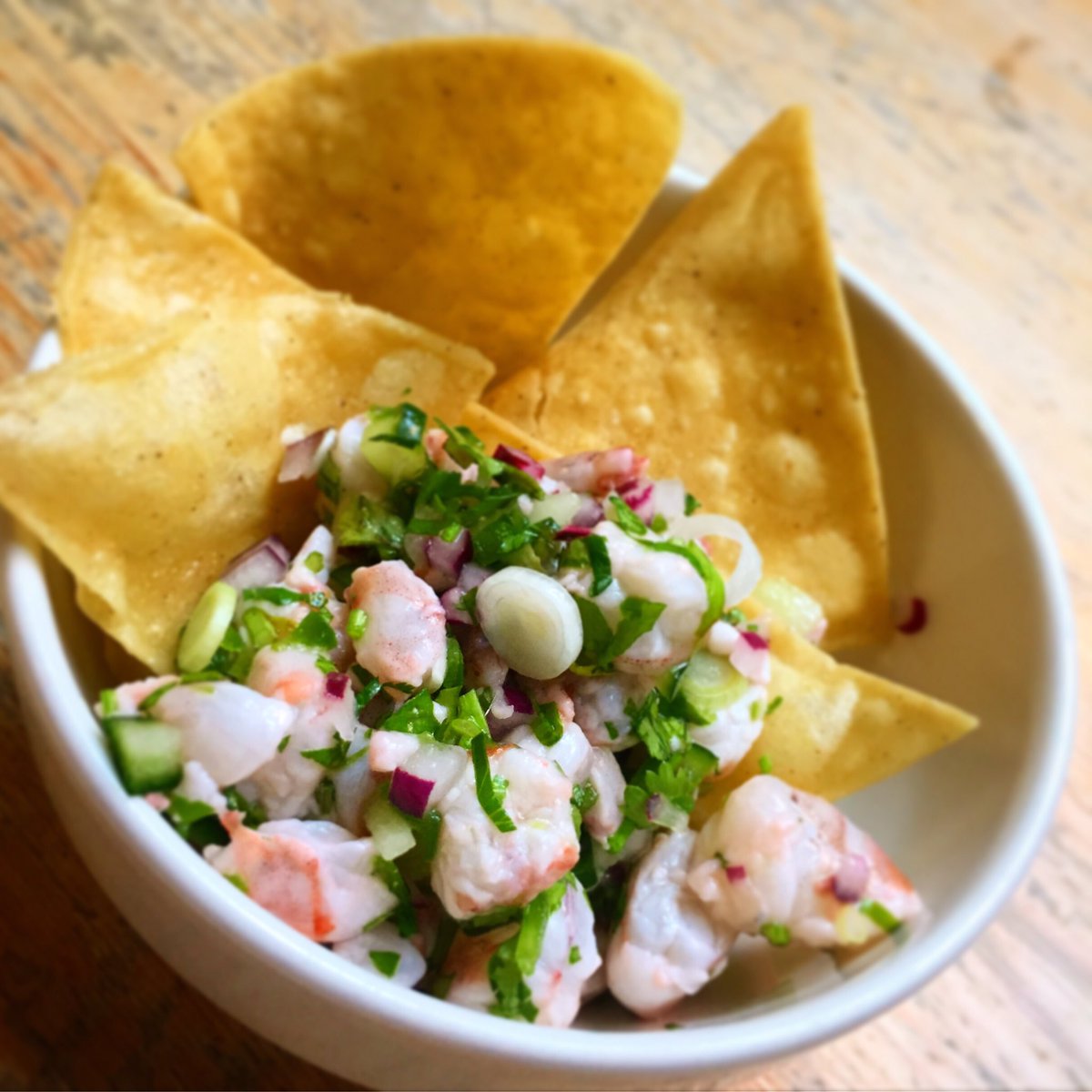 YucatanLdn's tweet photo. Coming soon to the menu at @thegriffinwhetstone: Ceviche Celestún de Canarón. Shrimp Ceviche from Celestún, with Jalapeño, Cucumber &amp; Spring Onions. It’s every bit as great as you’re imagining! 🌮🇲🇽🌮
🌮
🌮
🌮
🇲🇽
🌮
🌮
🌮
🇲🇽
🌮
🌮
🌮
🇲🇽
#TheGriffinN20 #Ceviche https://t.co/ZXhVMnFtpG