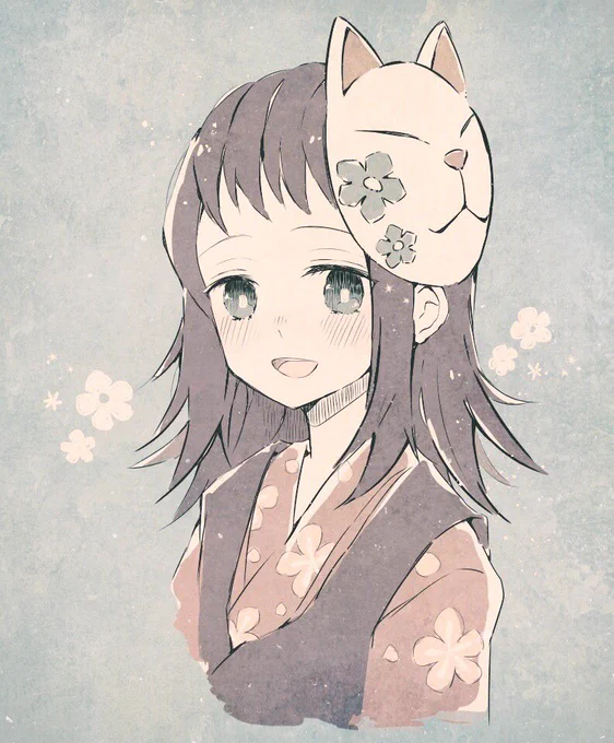 液タブ練習のらくがき真菰ちゃん?あとでちゃんと色塗りたいな〜! 