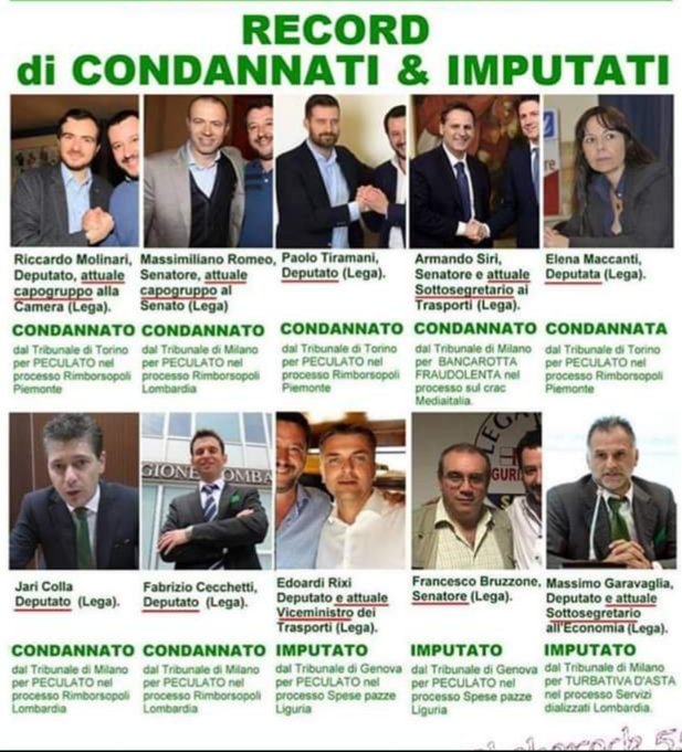 sarasarli's tweet photo. #mezzorainpiu la #Lega ha candidato in parlamento indagati e condannati ma la colpa è della magistratura ad orologeria, ma per favore!
"Candidato deriva da candido cioè bianco puro, infatti si presupponeva che il candidato fosse al di sopra di ogni sospetto" #perdire
#Salvini https://t.co/fvzIoLs3fm