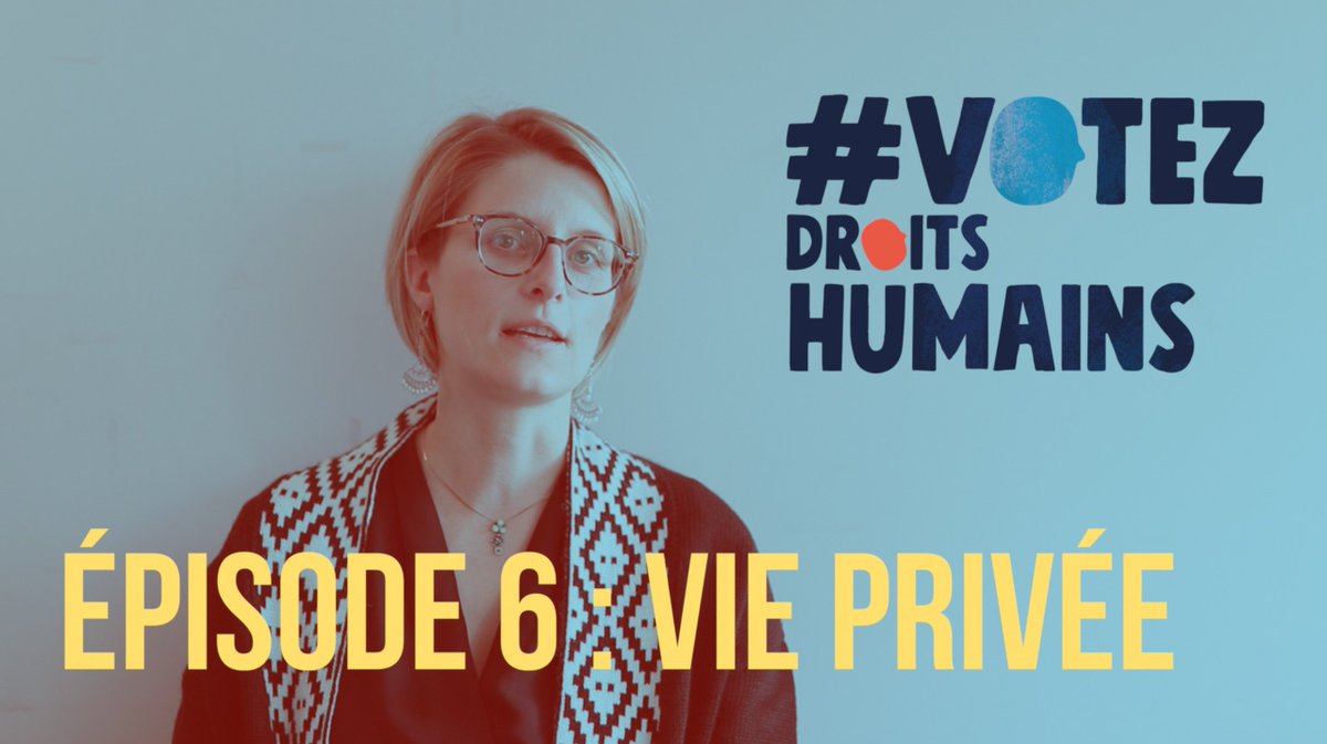 liguedh_be's tweet photo. Elections 2019 #VotezDroitsHumains
Episode 6 : @DegraveElise nous parle de la protection de la #vieprivée #elections2019
➡️La vidéo intégrale : https://t.co/7ivymmefvD
➡️Plus d'infos : https://t.co/1W2CvcurSm https://t.co/THhLPAqBXX