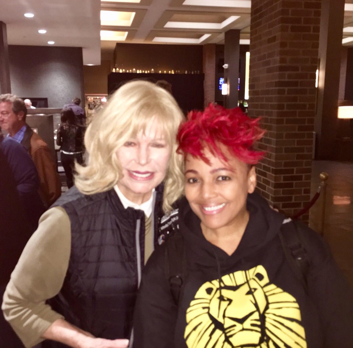 Loretta_Swit's tweet photo. Happy happy birthday ππ to #thisbeauty @KimVFields Wishing all the joy and happiness and positively energy which you bring to others, comes right back to you times infinity! #kimfields #kimvfields #chiller #chillertheater #memories https://t.co/OD2dPFONKH #lorettaswit #britbox https://t.co/HdwDuK8bIr