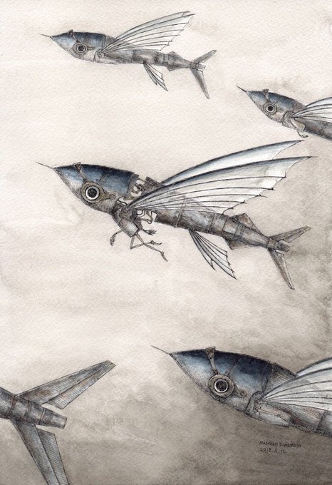 トビウオのtwitterイラスト検索結果 古い順