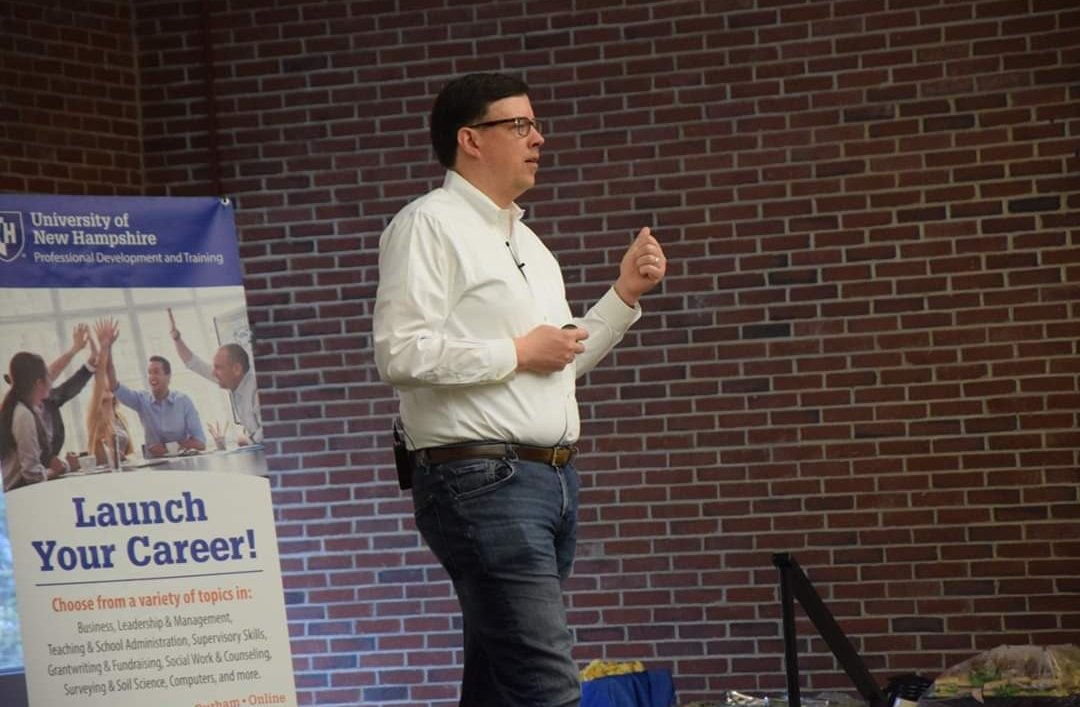 UNH_ProfDev's tweet photo. We would like to give a big thank you to our speakers from our 2019 DMC! You all had wonderful presentations with the latest trends, tools and tricks from across the digital marketing spectrum. #UNHDMC https://t.co/v9oqJh0foW