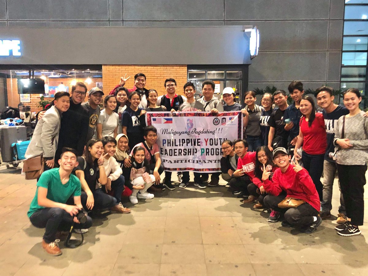 tontonneri's tweet photo. Fresh from America. We welcome the new PYLP Batch 16. An exciting year awaits.  #PYLP16 #ForMindanao https://t.co/9gUUVCjp4P