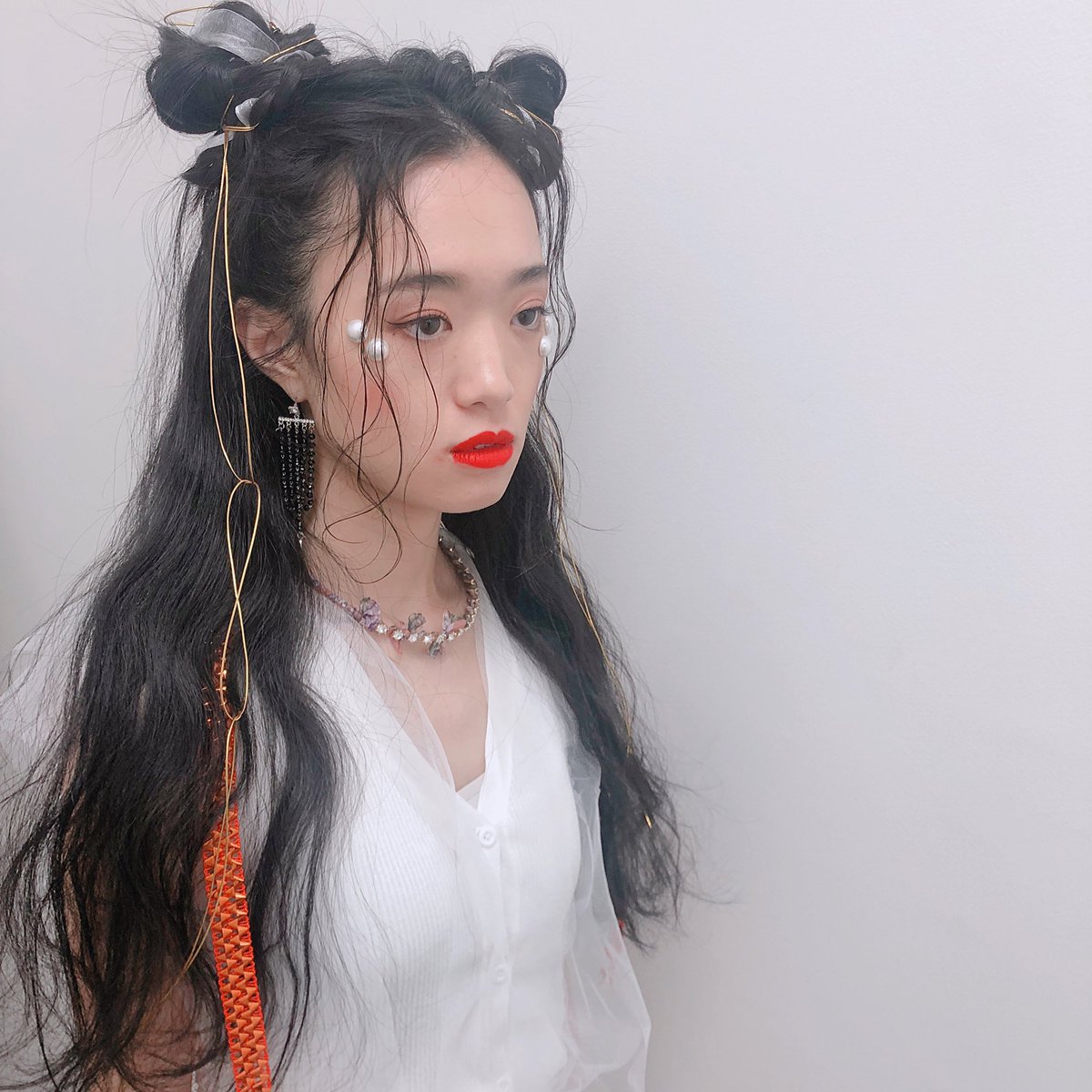 辻 紗彩 Twitter પર ヘアメイクショー あざました めっちゃこのセンスとぅき 韓国好きなヘアメイクさんで 衣装 シャドー リップなどは 韓国で選んできたそうな ショーモデル 撮影依頼受付中 サロンモデル