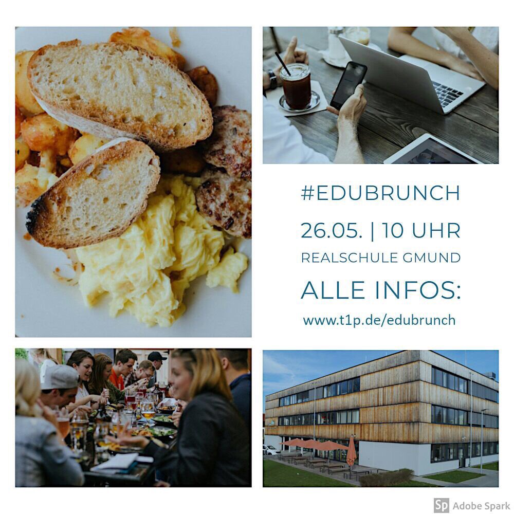 MiBWitt's tweet photo. In zwei Wochen findet der erste #EDUbrunch im Landkreis #Miesbach statt.
Dank #SMG, #brlv und #bllv ist die Teilnahme kostenfrei.
Alle Bildungsinteressierten sind herzlich eingeladen.
https://t.co/30RuO8rfQe
#bayernedu #twitterlehrerzimmer
Gerne RT https://t.co/vO5z05q49U
