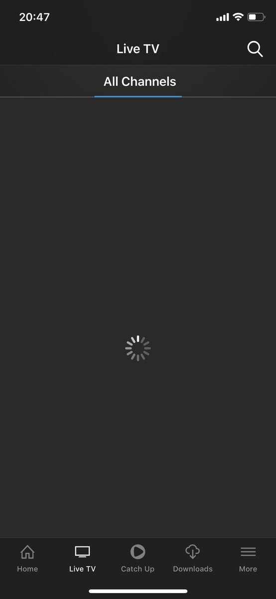 Vartos's tweet photo. @DStv @DStvCare once again your app crashes during important viewings. This is despicable 😡😡😡😡 https://t.co/EcY8jbPzxB