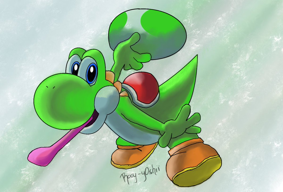 Hoy me he puesto a indagar con el Ipad en la aplicación de dibujo y ha salido esto. 😍💚
Poco a poco...🎨
#Yoshi