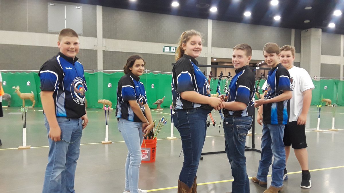 hsdr3archery's tweet photo. The archery teams had a great trip to Louisville for the National tournament.  Though we didn't have any team or individual winners, the kids shot great and earned top spots among the nation's best teams. https://t.co/7WUgnRCK5C