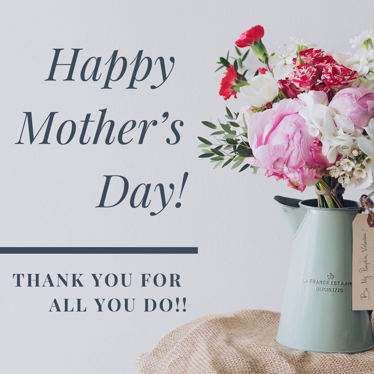 ilivebyjoy's tweet photo. Thank you to all the amazing Moms out there! You are more appreciated than you will ever know! God Bless you all! https://t.co/nhDVzsbvHP