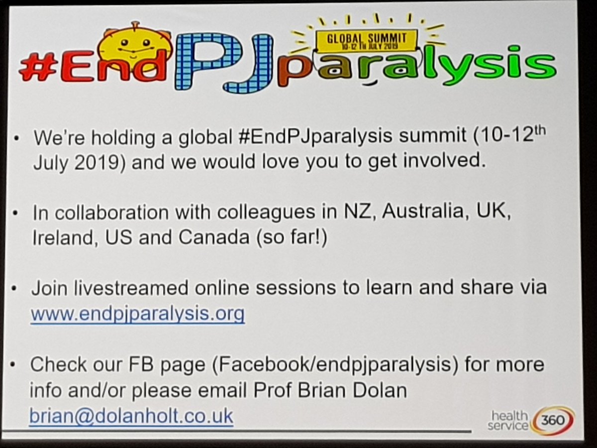 SabrinaEggmann's tweet photo. Such an inspiring talk from @EndPJparalysis
Let's make a #rehabrevolution in #switzerland!!!! Shift the behaviour and change culture!

#wcpt2019 #EndPJParalysis #bedrestisbad https://t.co/oCw8qzCL6Q
