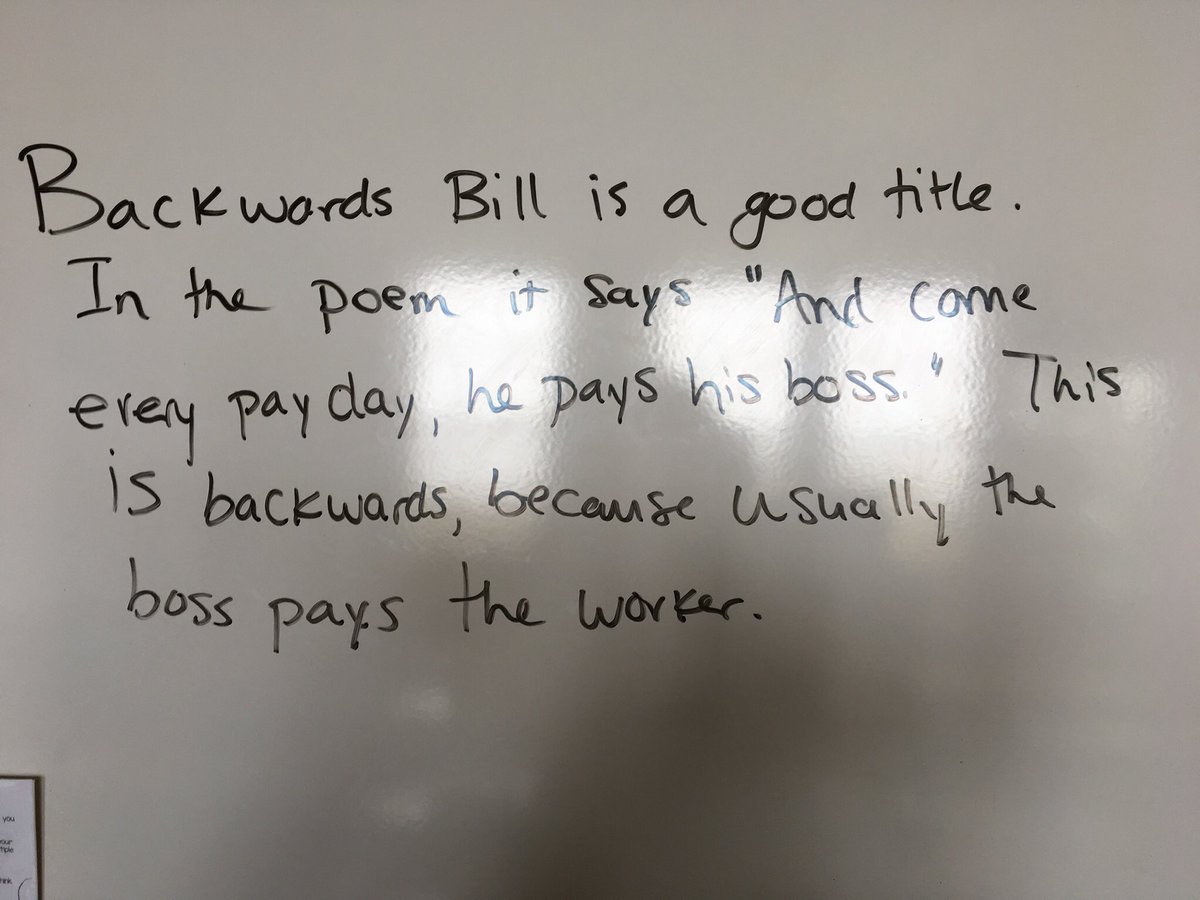 Meredith Jewson Oct On Twitter Last Week We Were Reading Poetry And Analyzing It Using Our Point Proof Explanation Method Here Is An Example Answer To A Question About The Title Of