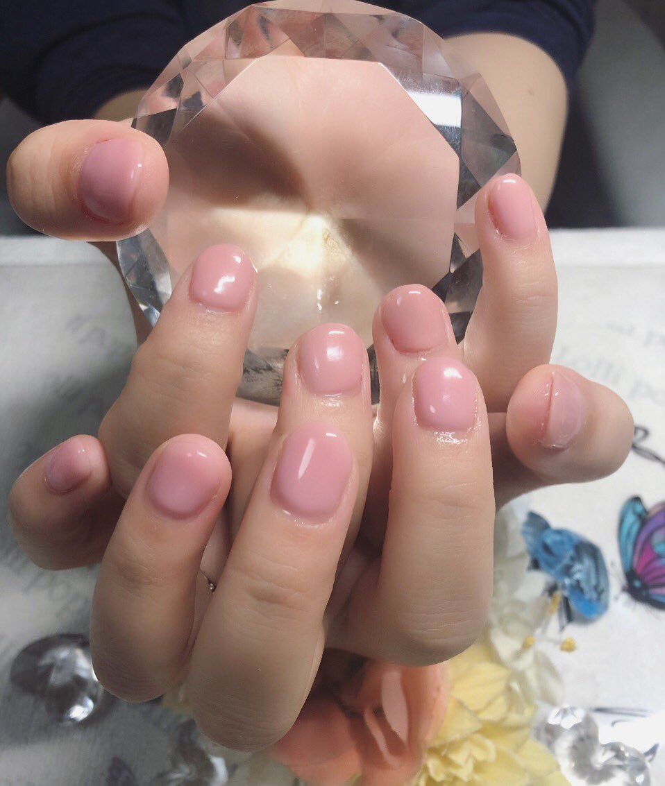 ジェルネイル Lollipopnail 自爪を削らない パラジェル 自宅サロン