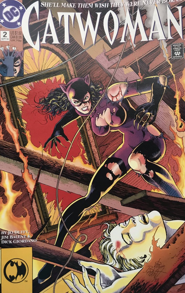 Jim Balent and Dick Giordano Catwoman #JimBalent #DickGiordano #Catwoman