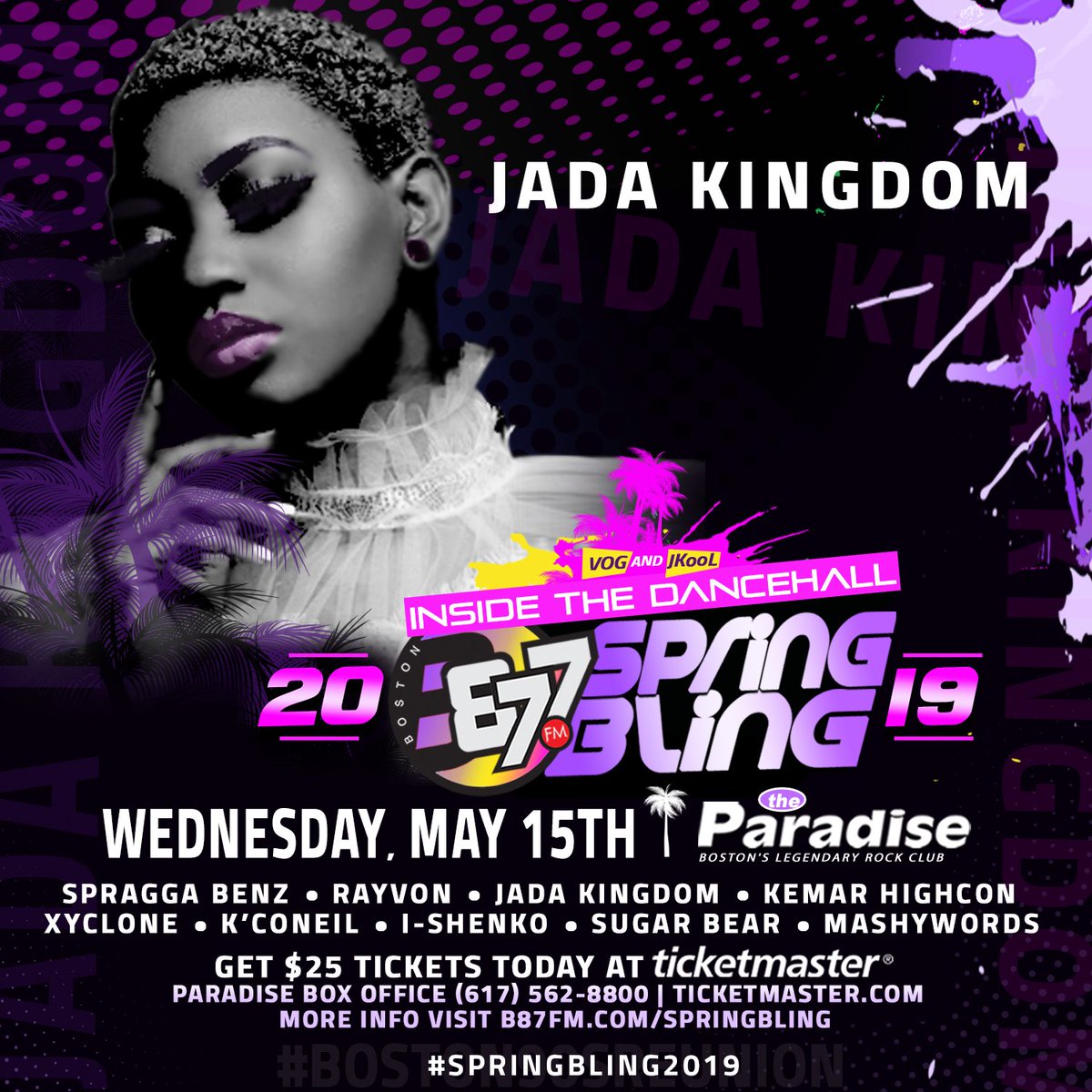 B87FM's tweet photo. 💬THIS Wednesday, May 15th, inside Boston's Legendary Paradise Rock Club will be a movie! Everyone is Spring ready, Are you?! 📸#SpringBling2019✨
GET TIX TODAY: https://t.co/wUwUwqpx2k https://t.co/7lL2e38dMU