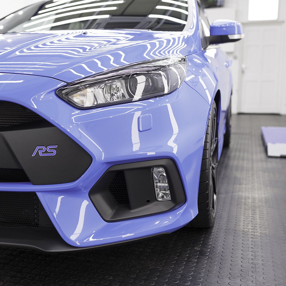 AutoDetox's tweet photo. Ford Focus RS, received a gloss detail &amp; high grade carnauba wax to that lovely blue paint work, ready for summer now ! 
#ford #focusrs #detailing #rs #wax #fordrs https://t.co/fhMpqR4aOL