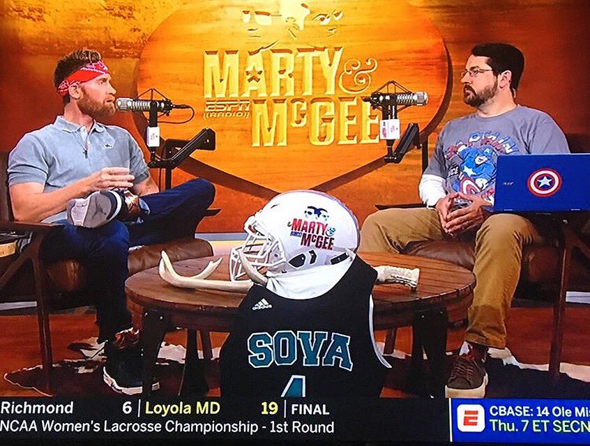 HoopsSova's tweet photo. So cool and humbling to have @MartySmithESPN s/o our SOVA guys yesterday on Marty &amp; McGee! He’s got a heart of gold showing some love for his roots! 🙏 Enjoyed the content and the episode, check these guys out if you haven’t already! 🗣👂 https://t.co/iYSsHbi1S9